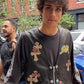 Chrome Hearts Matty Boy Sex Records Leather ZipUp Vest