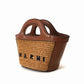 MARNI Leather and Raffia TROPICALIA Bag