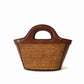 MARNI Leather and Raffia TROPICALIA Bag