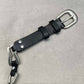 CELINE Black Leather Belt