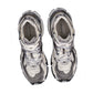 BALENCIAGA White Runner Paneled Sneakers