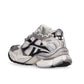 BALENCIAGA White Runner Paneled Sneakers
