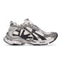 BALENCIAGA White Runner Paneled Sneakers